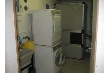 Švica Chata Luzein, Eksterier